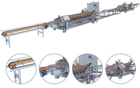 מכונה לחיתוך זוויתי של קצה אריחי קרמיקה 186KW