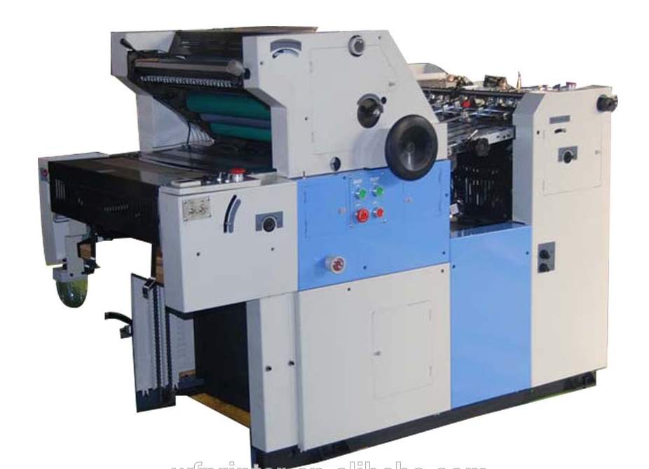 מכונת דפוס אופסט מדפסת שטוח מיטה חצי אוטומטי