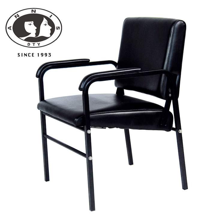 כסא שמפו מעור צבע שחור 