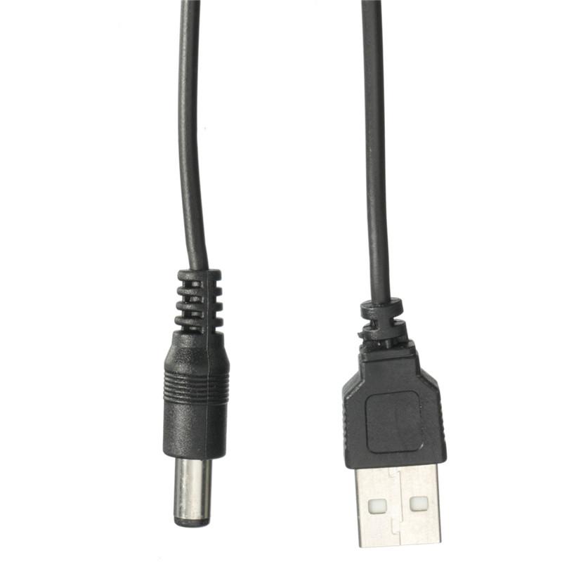 כבל מתח DC USB באורך 1 מטר