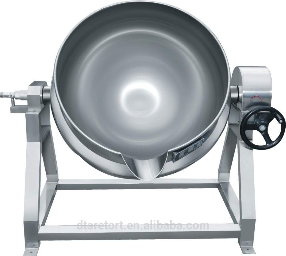 DTS 100-600 L jacketed cooking kettle עבור Soאל פסק, delicate sauces מיקסר לבישול ואפייה של עוגות מיוחד ואיכותי מאוד מנרוסטה