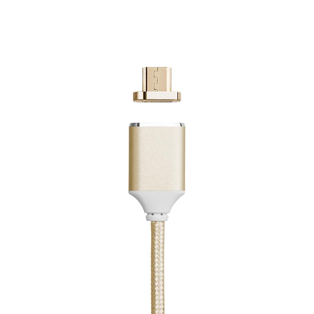 כבל Micro USB מגנטי למכשירי סמסונג האווי LG 