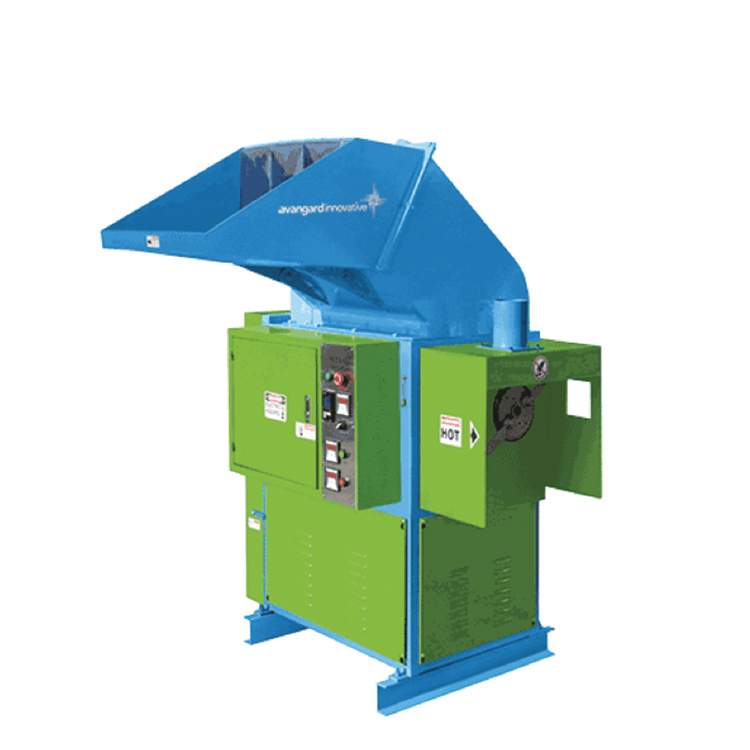 מכונת קצף מחזור פסולת רשת קצף צבע ירוק וכחול