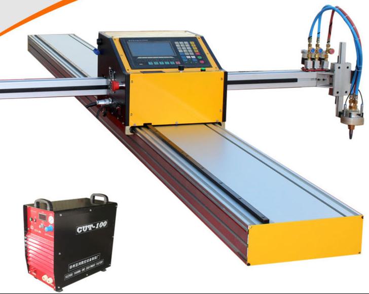 מכונת CNC פלזמה ולהבה לחיתוך אלומיניום נירוסטה ופלדה 1500x2500 מ"מ 200W