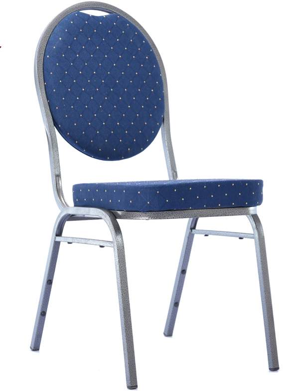 כסא כחול נוח לארועים ושמחות מרופד ואכותי ביותר